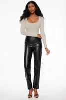 Maren Sculpt Square Neck Bodysuit