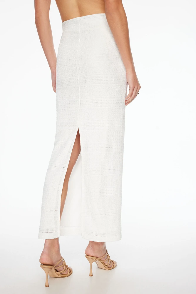 Arya Textured Tube Maxi Skirt