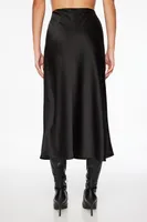 Melody Satin Slip Midi Skirt