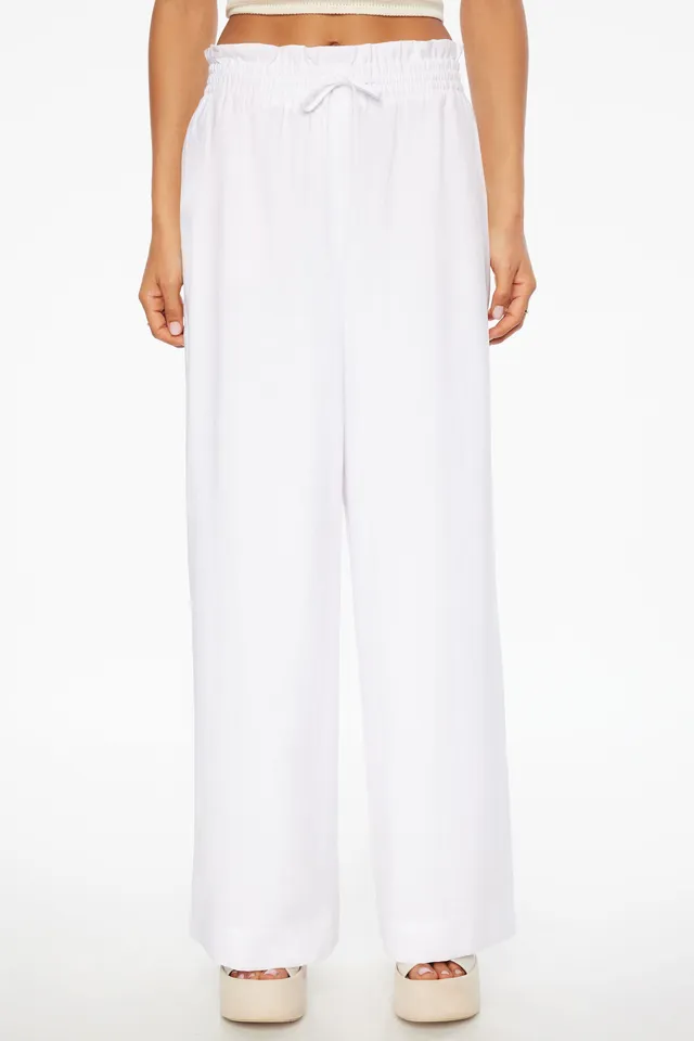 Natalia Paper Bag Wide Leg Pants