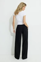 Drawstring Wide Leg Pants