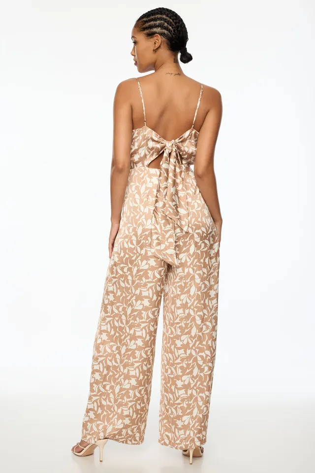 Dynamite Wrap Satin Jumpsuit Bayshore Shopping Centre, 47% OFF