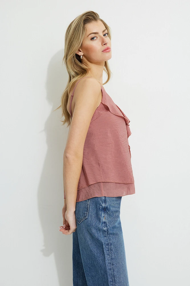 Camisole à volants Clover