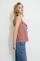 Camisole à volants Clover