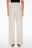 Pleated Straight Leg Pants