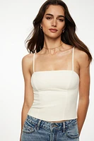 Haut style cami bustier