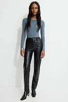 Kyla Sculpt Crewneck Bodysuit