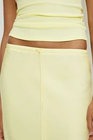 Cary Satin Slip Maxi Skirt
