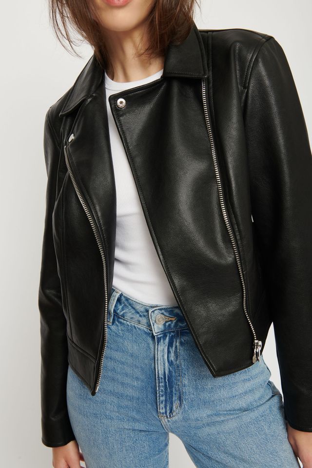 Dynamite Kennedy Moto Faux Leather 