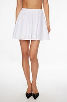 Everlee Poplin Mini Skirt