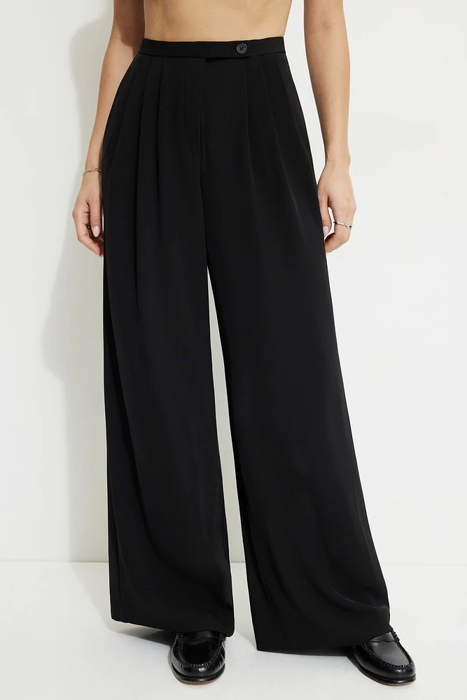 Fluid Wide Leg Pants