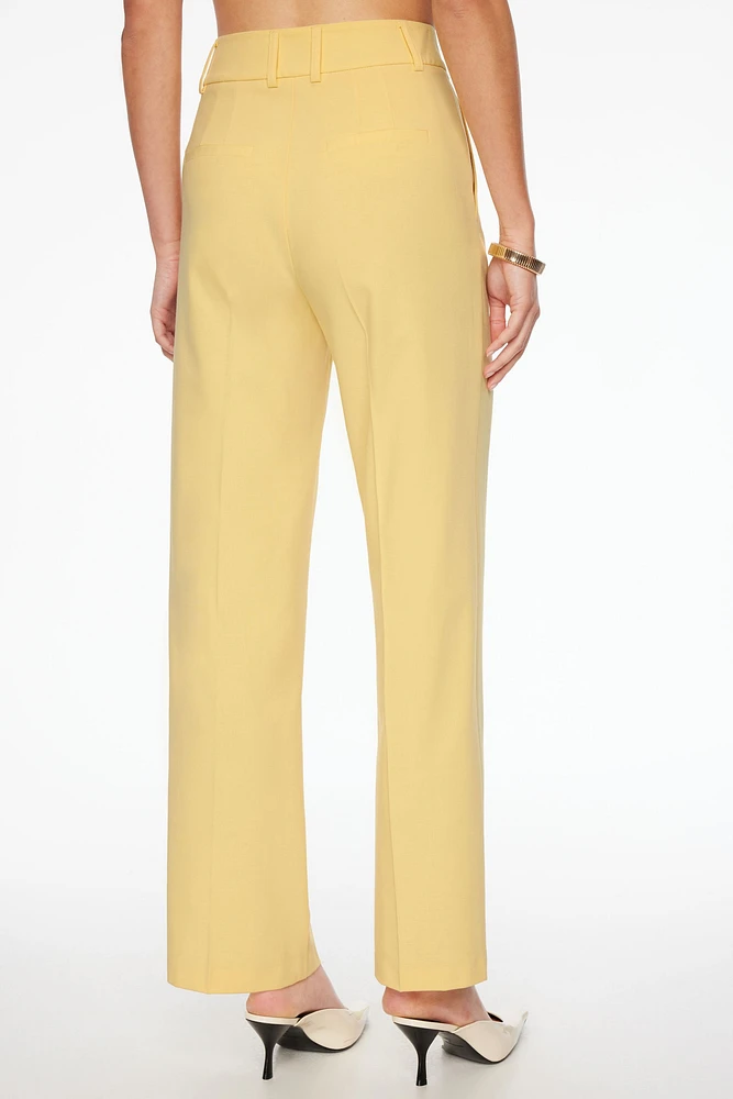 Sofia Pleated Straight Leg Pants