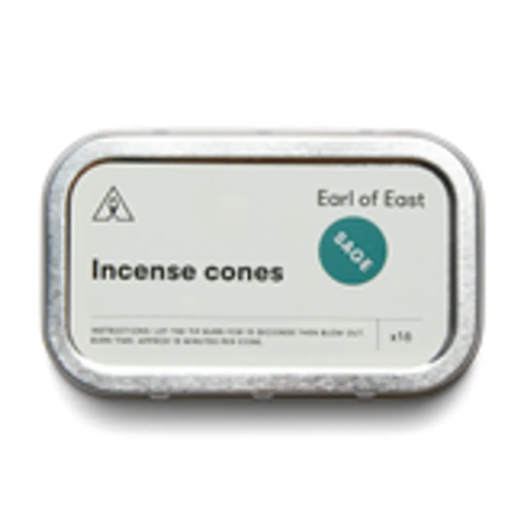 Earl of East, Incense Cones - Sage