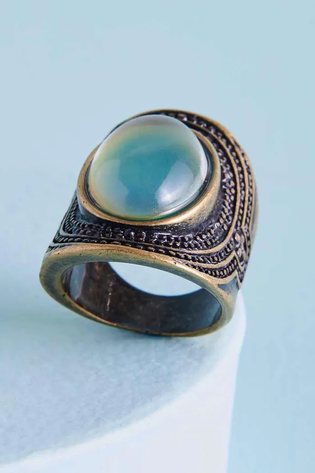 Earthbound Trading Burnished Gold Mood Ring