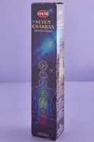 HEM 7 Chakras Boxed Incense Sticks