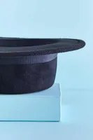 Black Flat Top Hat