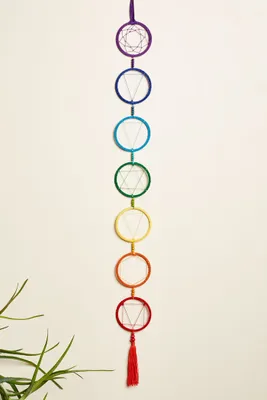 Chakra Symbol String Wall Hanging