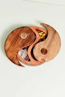 Yin Yang Cutout Wood Box