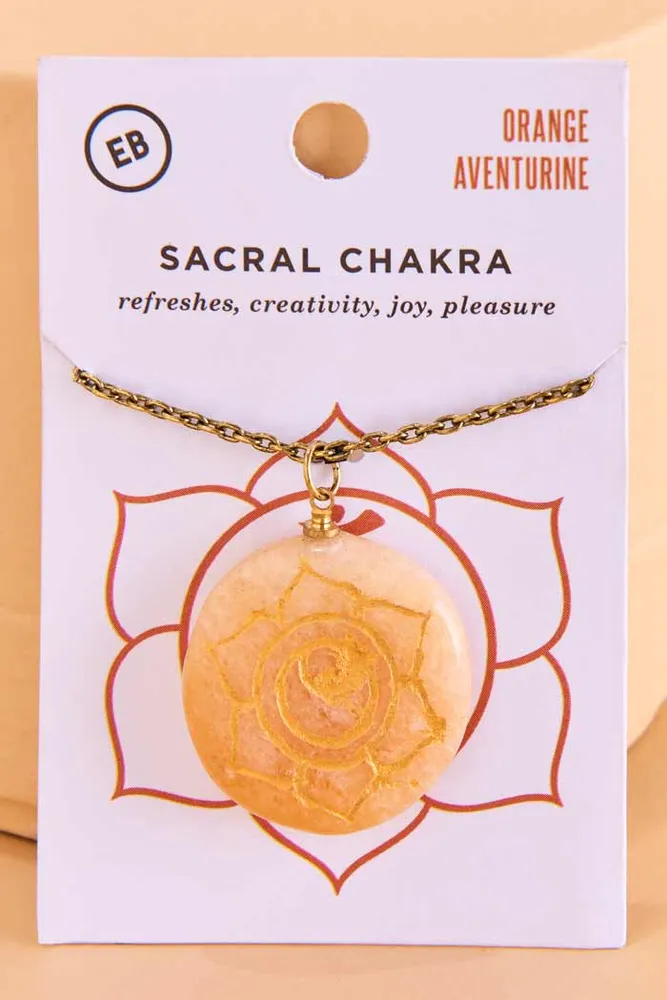 Aventurine Sacral Chakra Necklace