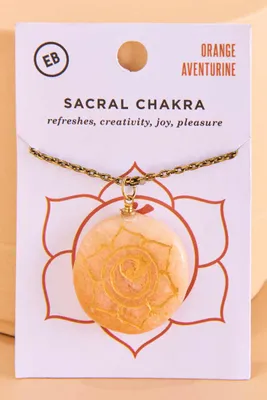 Aventurine Sacral Chakra Necklace