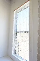 White Capiz Shell Door Curtain