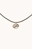 Cancer Stainless Steel Zodiac Talisman Necklace