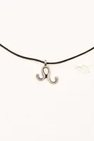 Leo Stainless Steel Zodiac Talisman Necklace