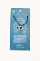 Virgo Stainless Steel Zodiac Talisman Necklace
