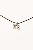 Virgo Stainless Steel Zodiac Talisman Necklace