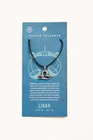 Libra Stainless Steel Zodiac Talisman Necklace