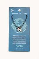 Pisces Stainless Steel Zodiac Talisman Necklace