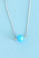 Opal Ball Necklace