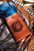 Leather Celestial Tarot Card Case