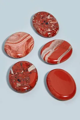 Brecciated Jasper Worry Stone