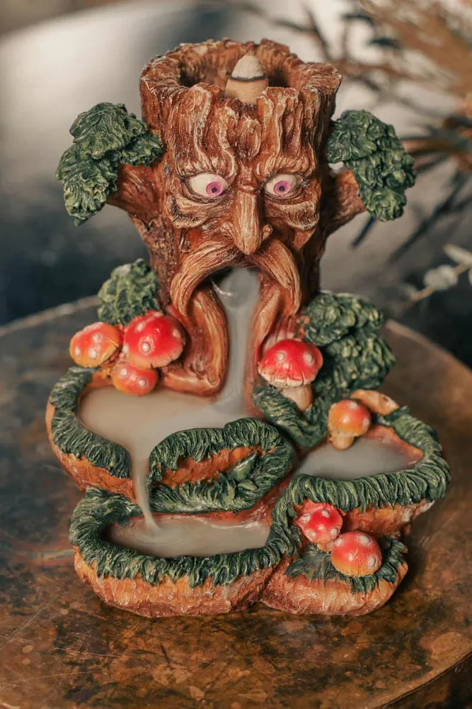 Tree Man Backflow Incense Burner