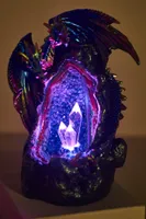 LED Blue Dragon Backflow Incense Burner