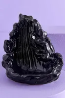 Black Waterfall Backflow Incense Burner