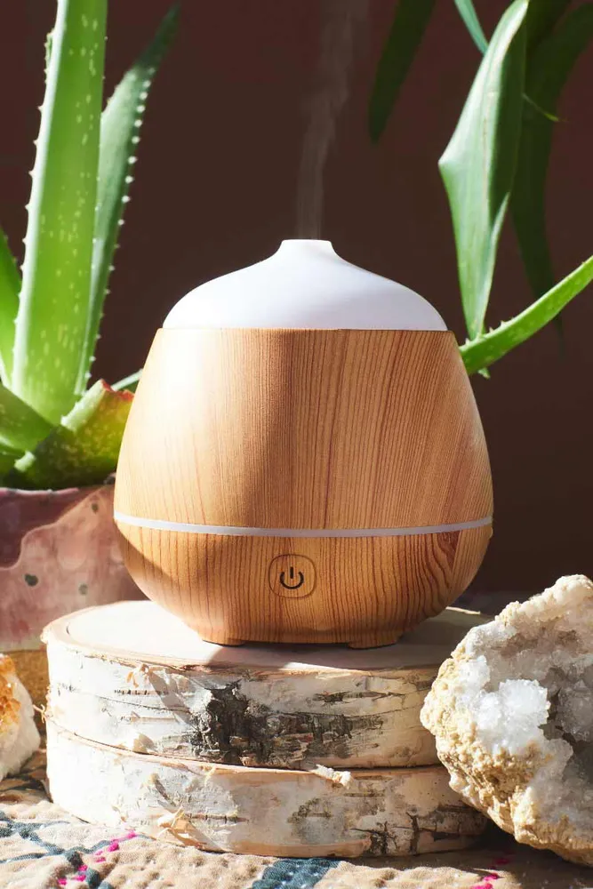 EB Faux Wood Travel USB Essential Oil Diffuser