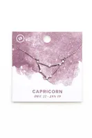 Capricorn Constellation Necklace