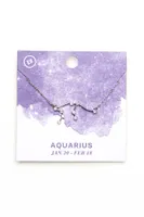 Aquarius Constellation Necklace