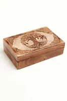 Wood Tree Of Life Hinged Box