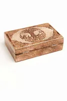 Wood Tree Of Life Hinged Box