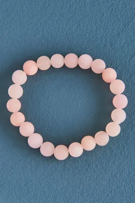 Matte Rose Quartz Bracelet