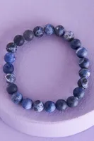 Matte Sodalite Bracelet