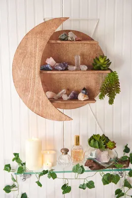 Crescent Moon 3-Tiered Shelf