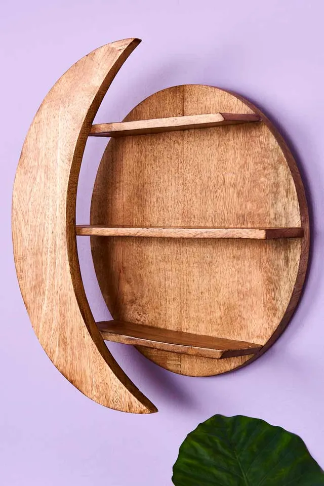 Crescent Moon 3-Tiered Shelf