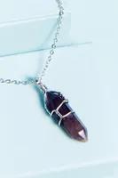 Amethyst Wrap Necklace