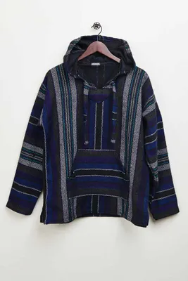 Multi Blue Baja Pullover