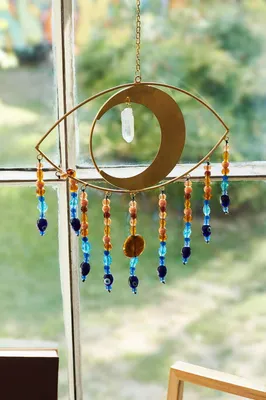 Evil Eye Quartz Wall Hanging