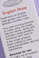 Nitiraj English Rose Incense Sticks 25g